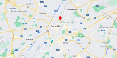 Mapa náměstí place rogier mapě